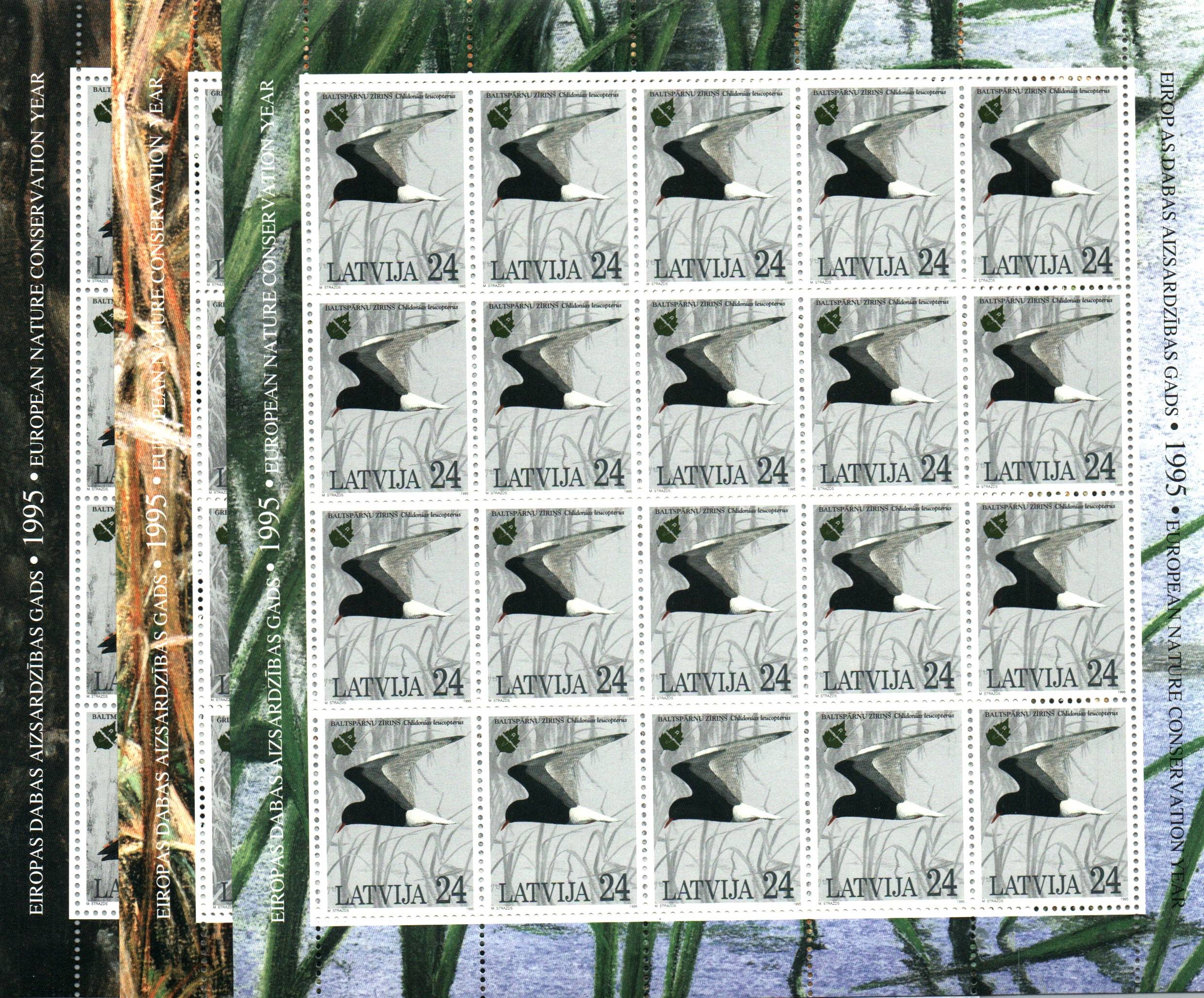 Baltic States Scott 396-8 